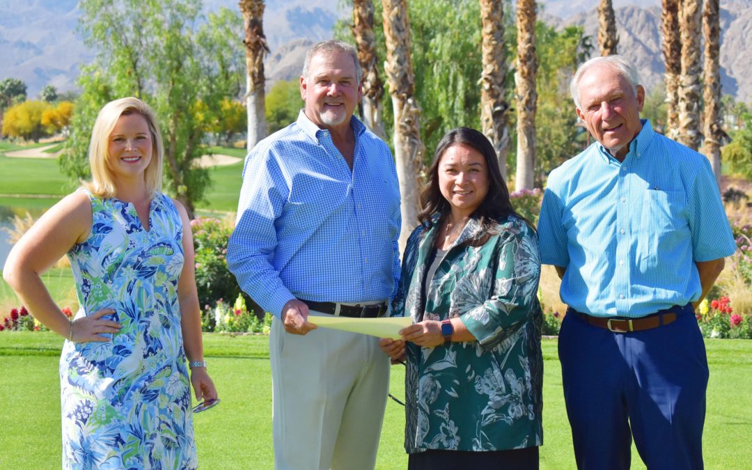 Members of Hideaway Golf Club present $125K Check to FIND Food Bank