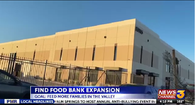 FIND food bank new warehouse