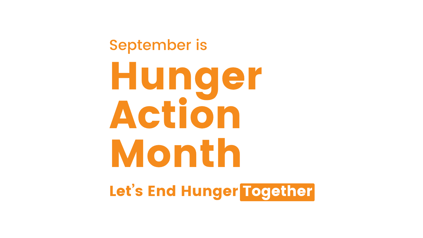 HUnger Action Month